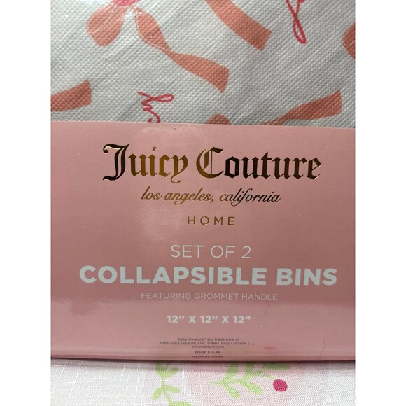 Juicy Couture Collapsible Bins - Picture 5 of 5